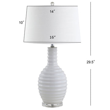 Dylan 29.5" Ceramic LED Table Lamp - JONATHAN Y